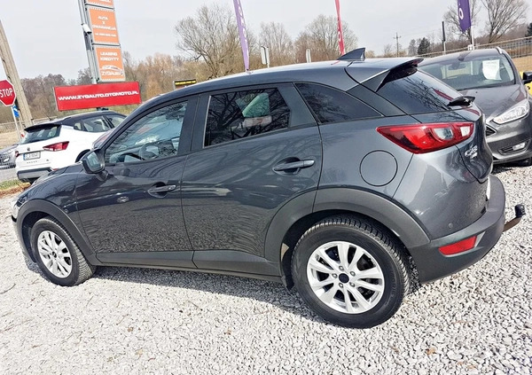 Mazda CX-3 cena 59900 przebieg: 65000, rok produkcji 2015 z Tczew małe 596